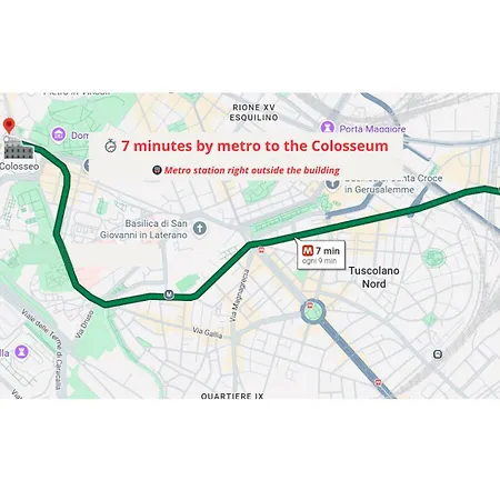 Domvs Clavdia - 7min To Colosseum By Metro, Station Under Apt, Roma, 6pax, A-c Daire *